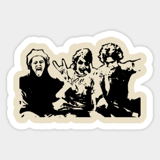 Dazed and Confused- rock on Sticker